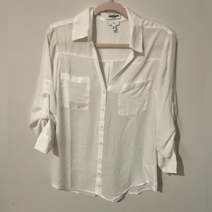 Express White Portofino Shirt